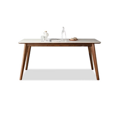 <tc>Walnut Sintered Stone Dining Table</tc>
