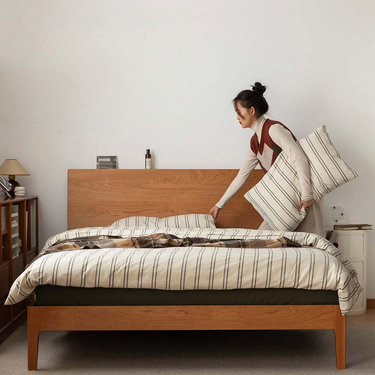 Mori Home - Utopia 樱桃木實木床架