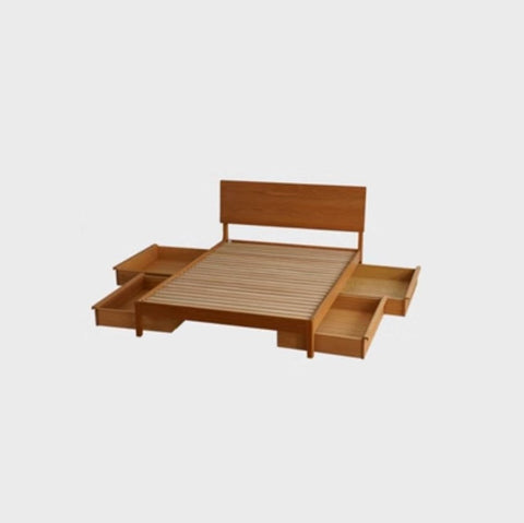 Mori Home - Utopia 樱桃木實木床架 Mori Home - Utopia 樱桃木實木床架