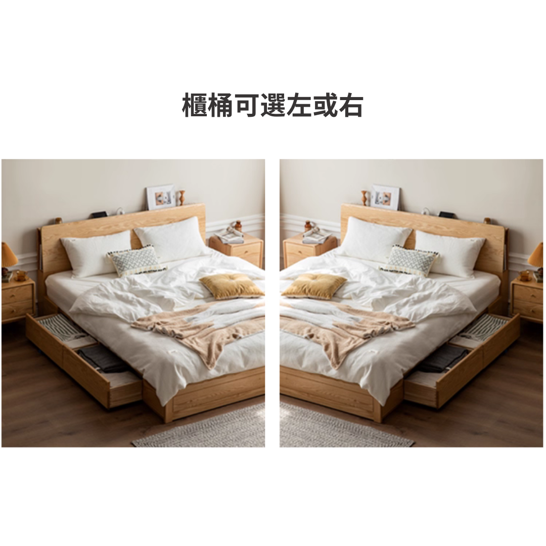 Dora LED燈連櫃桶油壓床