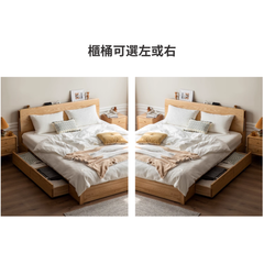 Dora LED燈連櫃桶油壓床