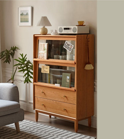 Mori Home - Cherry Rain 實木LED燈餐邊櫃 Mori Home - Cherry Rain 實木LED燈餐邊櫃