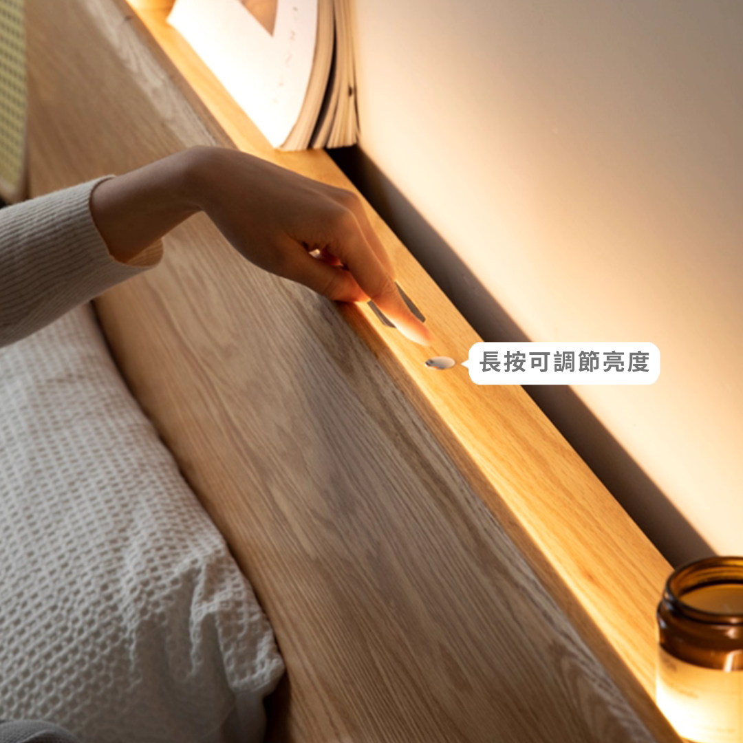 Dora LED燈連櫃桶油壓床