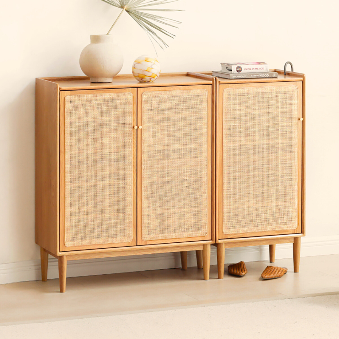 Mori Home - Wally 藤編鞋櫃