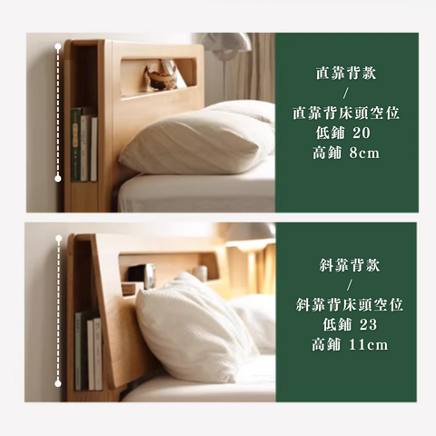 Seattle II 柔光燈橡木油壓床架 - mori home Seattle II 柔光燈橡木油壓床架 - mori home