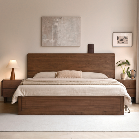 Rhine 懸浮橡木床架 Rhine 懸浮橡木床架