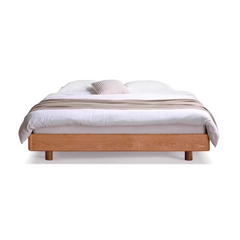 <tc>Hval Cherrywood Floating Bed</tc>
