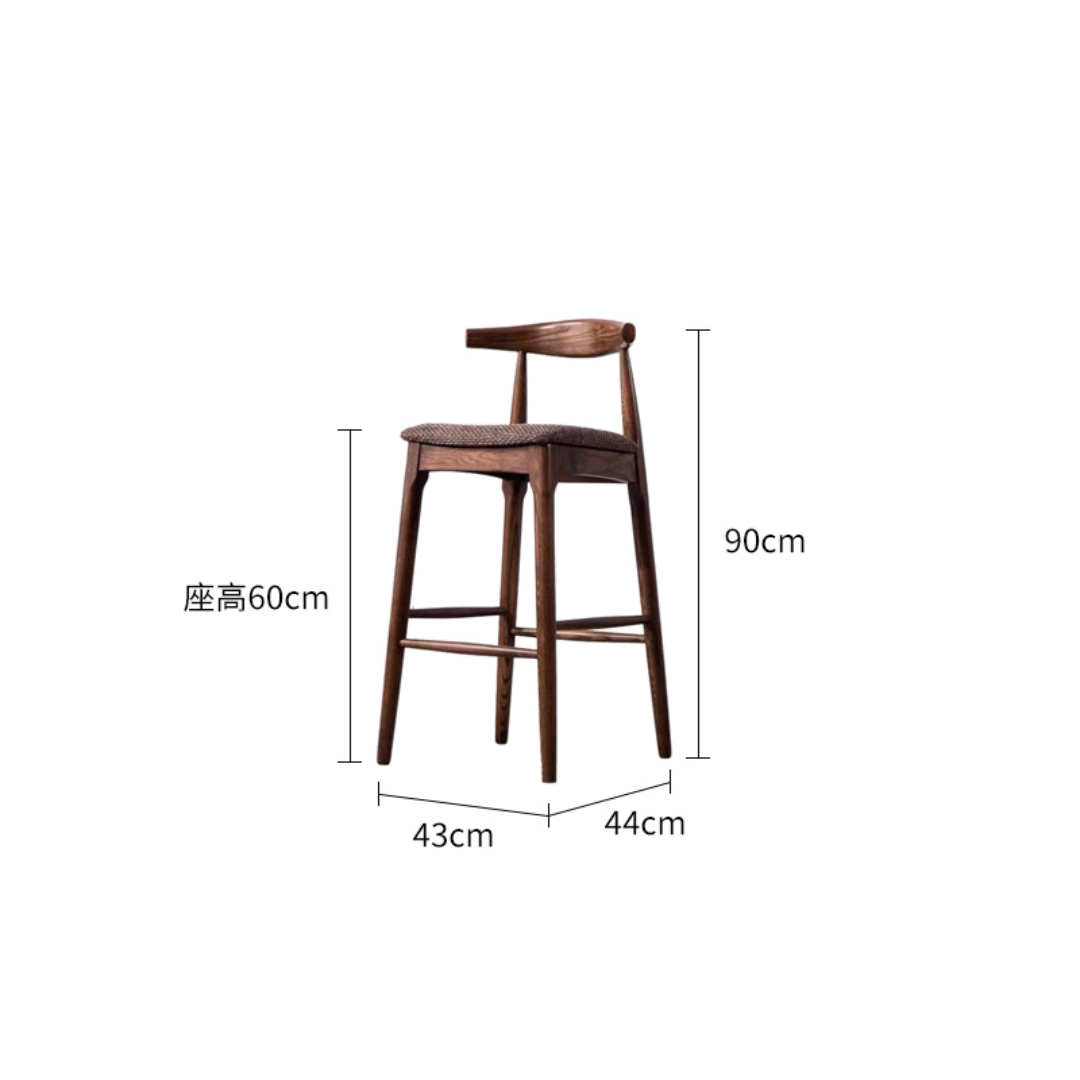 OX 牛角吧椅 - mori home