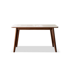 <tc>Walnut Sintered Stone Dining Table</tc>