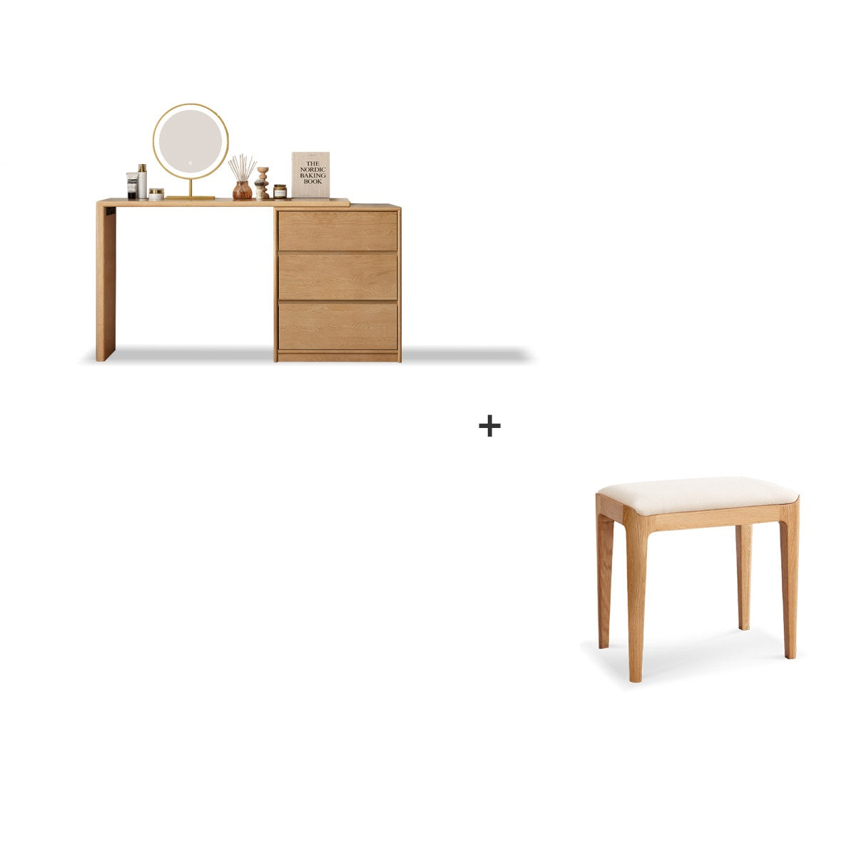 Mori Home - Wilderness L型轉角梳妝台