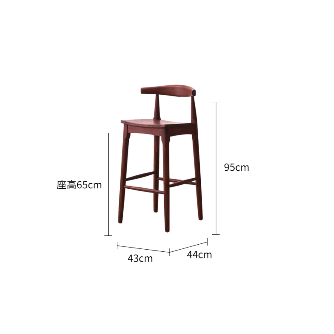 OX 牛角吧椅 - mori home