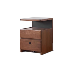 <tc>Walnut wireless charger nightstand</tc>