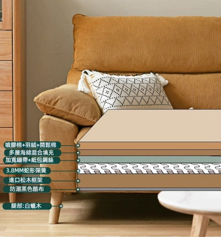 Mori Home - Vintage 布藝梳化 Mori Home - Vintage 布藝梳化