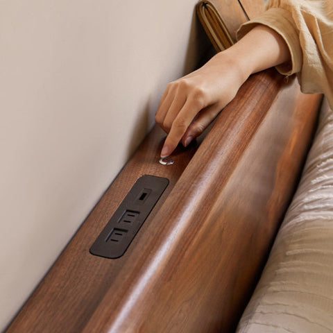 Mori Home - Galaxy 胡桃木油壓床 Mori Home - Galaxy 胡桃木油壓床