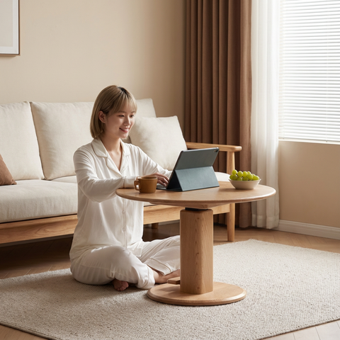 Circle 升降圓茶几 - mori home Circle 升降圓茶几 - mori home