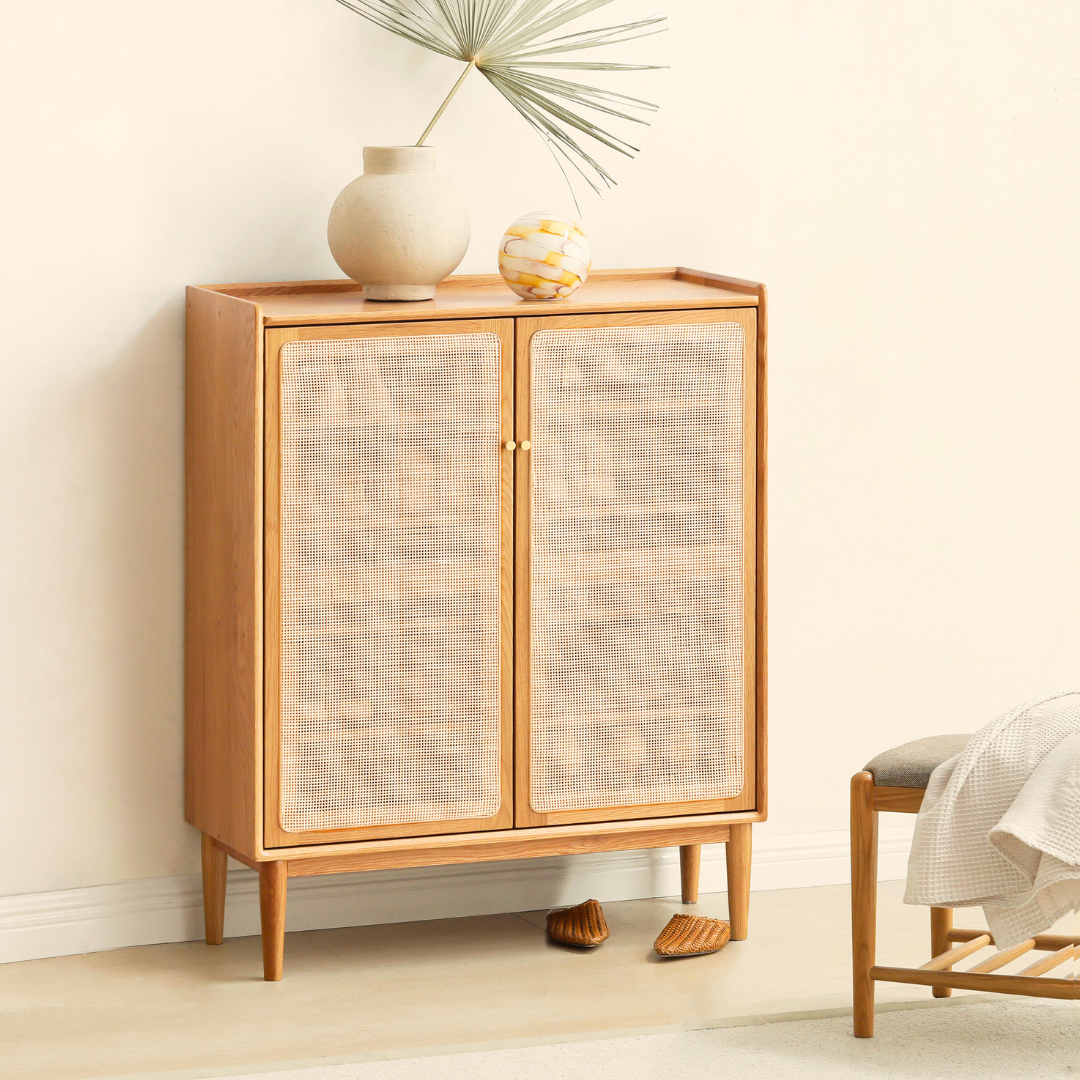 Mori Home - Wally 藤編鞋櫃