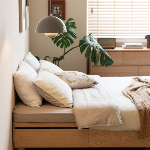 Embrace 實木床架-mori home Embrace 實木床架-mori home