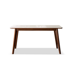<tc>Walnut Sintered Stone Dining Table</tc>