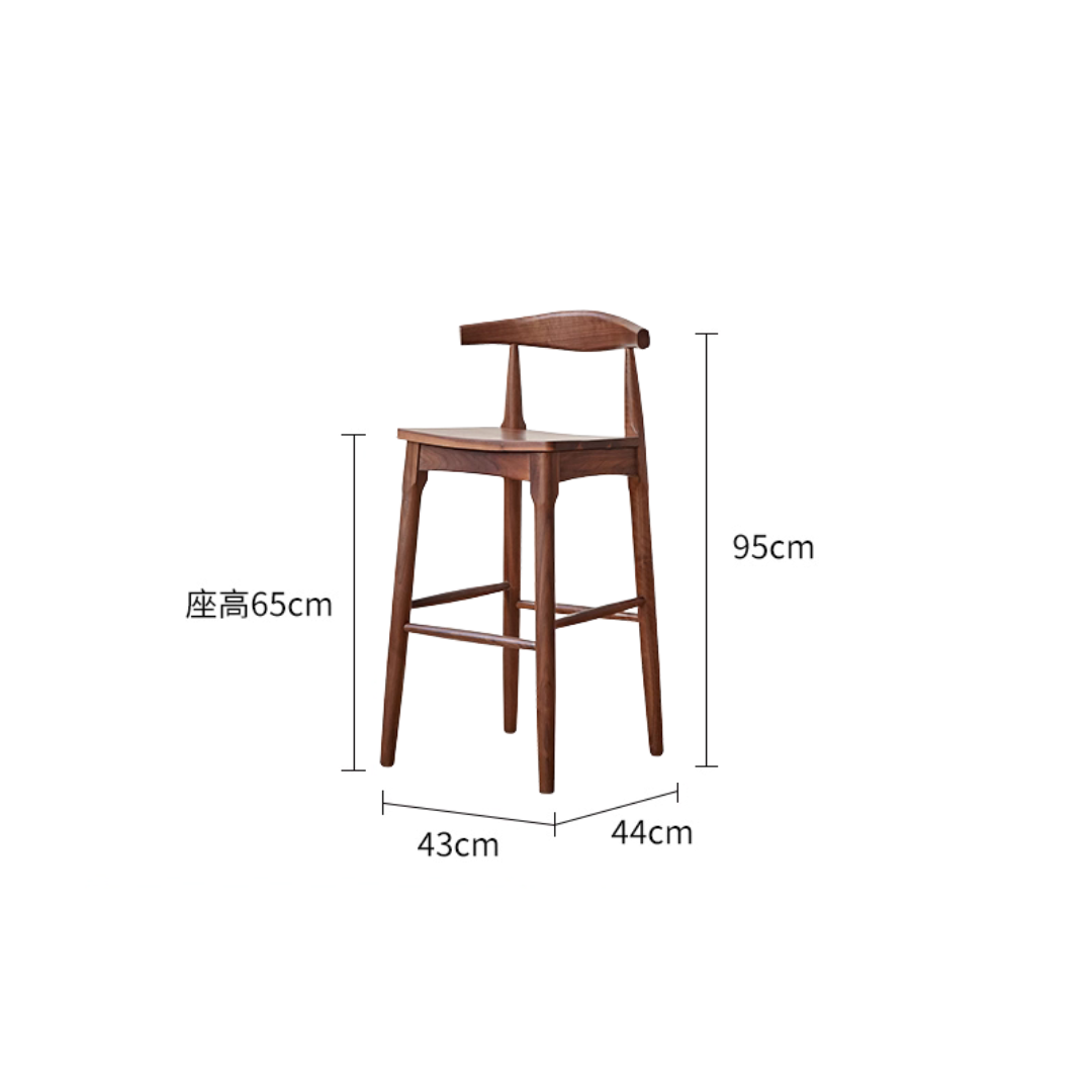 OX 牛角吧椅 - mori home