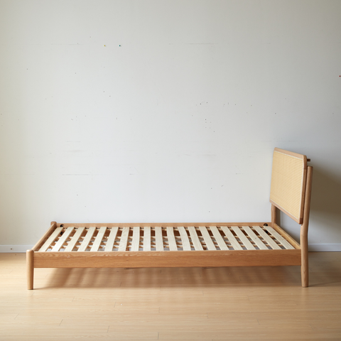 Rattan V 實木床架-mori home Rattan V 實木床架-mori home