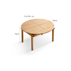 Mori Home - Rocky 可調節圓餐桌