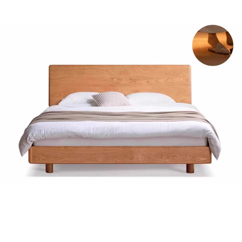 <tc>Hval Cherrywood Floating Bed</tc> <tc>Hval Cherrywood Floating Bed</tc>