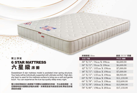 Mori Home - Sweet Dream 金美夢床褥 - 6 Star Mattress 六星級床褥 Mori Home - Sweet Dream 金美夢床褥 - 6 Star Mattress 六星級床褥