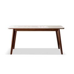 <tc>Walnut Sintered Stone Dining Table</tc>