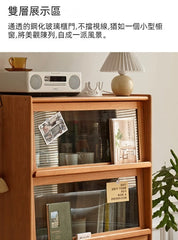 Mori Home - Cherry Rain 實木LED燈餐邊櫃