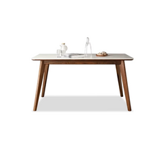 <tc>Walnut Sintered Stone Dining Table</tc>