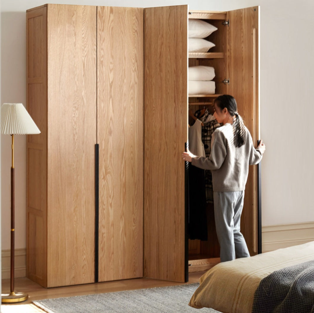 Mori Home - Victor 橡木實木組合衣櫃
