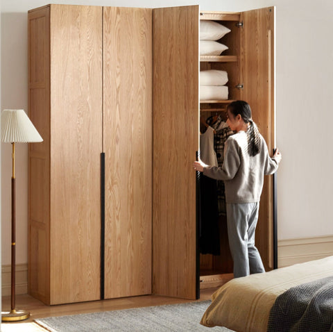 Mori Home - Victor 橡木實木組合衣櫃 Mori Home - Victor 橡木實木組合衣櫃