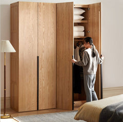 Mori Home - Victor 橡木實木組合衣櫃