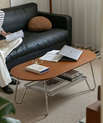 Mori Home - UFO 不鏽鋼實木茶几