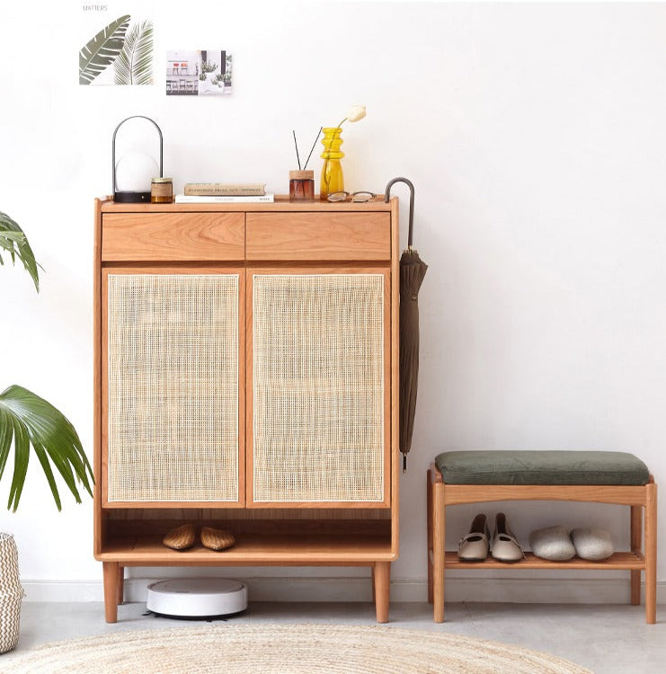 Mori Home - Cherry 實木鞋櫃