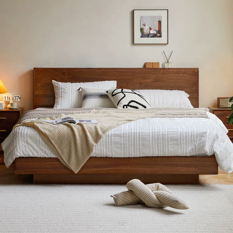 Mori Home - Galaxy 胡桃木油壓床 Mori Home - Galaxy 胡桃木油壓床