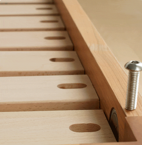 Mori Home - Utopia 樱桃木實木床架 Mori Home - Utopia 樱桃木實木床架