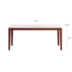 <tc>Rotterdam Sintered Stone Top Oak dining table</tc>