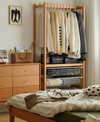 Mori Home - Vintage 連籃衣帽架 Mori Home - Vintage 連籃衣帽架