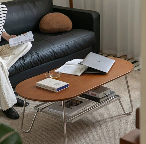 Mori Home - UFO 不鏽鋼實木茶几 Mori Home - UFO 不鏽鋼實木茶几