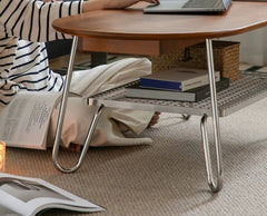 Mori Home - UFO 不鏽鋼實木茶几