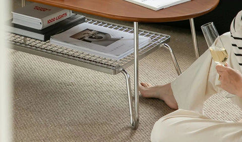 Mori Home - UFO 不鏽鋼實木茶几 Mori Home - UFO 不鏽鋼實木茶几