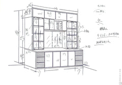 Mori Home - 訂造廳櫃(Tailor Made Cabinet)(總數Total Price $18000)