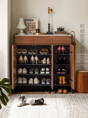 Mori Home - Walnut 岩板鞋櫃