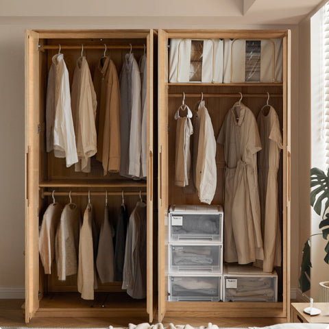 Mori Home - Barry 白蠟木組合衣櫃 Mori Home - Barry 白蠟木組合衣櫃