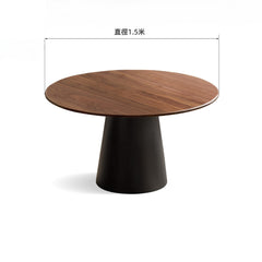 Mori Home - Monet 岩板實木圓桌