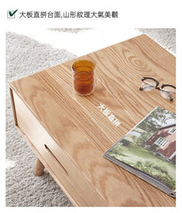 Mori Home - Berlin 實木有抽屜茶几