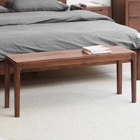 Mori Home - Bishop 黑胡桃木長椅 Mori Home - Bishop 黑胡桃木長椅