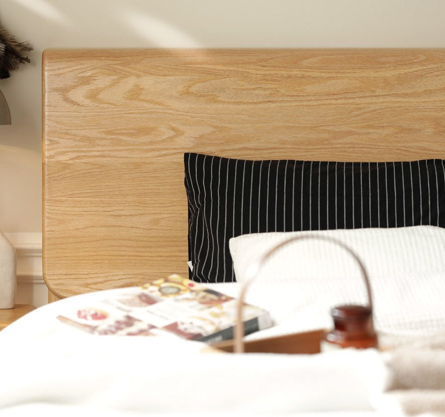 Mori Home - Seattle Oakwood 實木床架