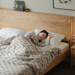 Mori Home - Seattle Oakwood 實木床架